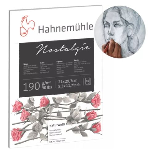 bloco hahnemuhle nostalgie ilustrando um papel profissional para desenhos realistas 1