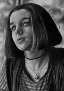 desenho realista da ravena da serie titans ilustrando se e preciso ser autodidata