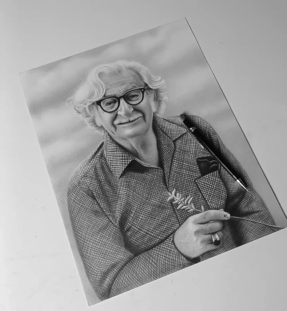 encomenda-de-desenho-realista-feita-pelo-desenhista-e-professor-carlos-santana, ilustrando-como-devem-ser-os-desenhos-para-venderem.