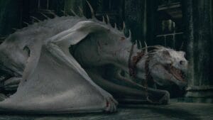 Barriga de Ferro Ucraniano, dragão do filme Harry Potter.