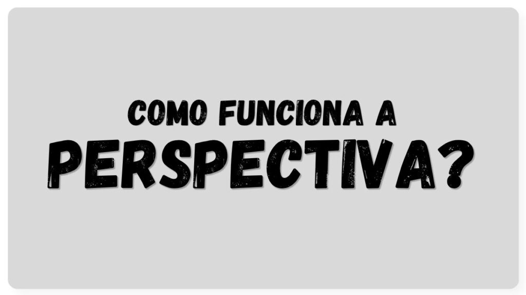 Perspectiva no desenho.