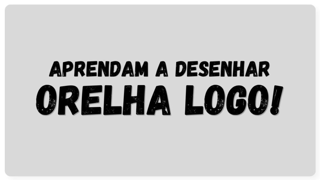 Capa como desenhar orelha